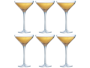 Chef & Sommelier Cocktailglazen New Martini - 210 ml - 6 stuks