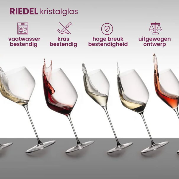 Riedel Portglazen Vinum - 240 ml - 2 stuks
