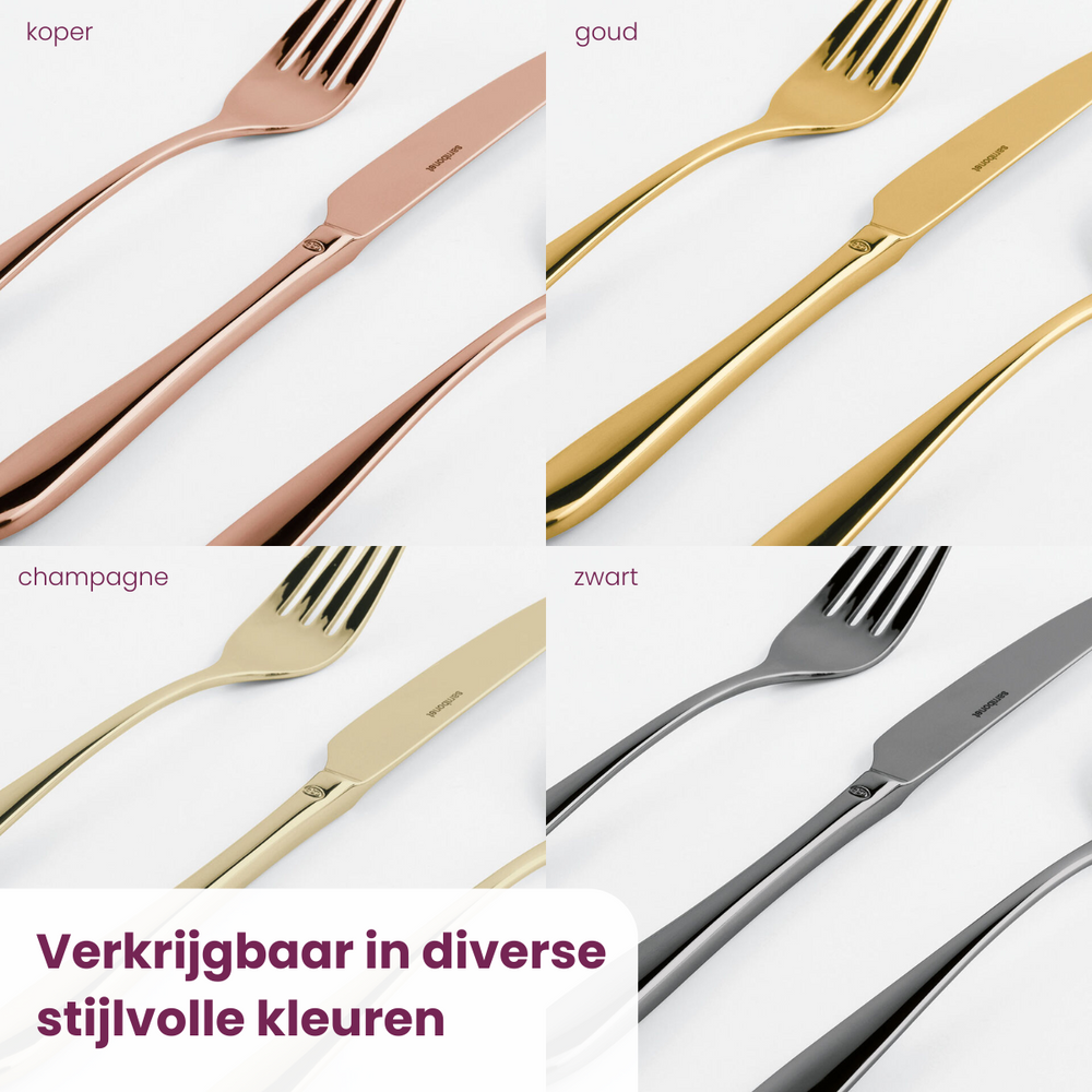 Sambonet Bestekset Linear - RVS - 24 delig / 6 personen