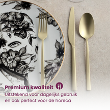 Sambonet Bestekset Rock - Antique Champagne - 60 delig / 12 personen