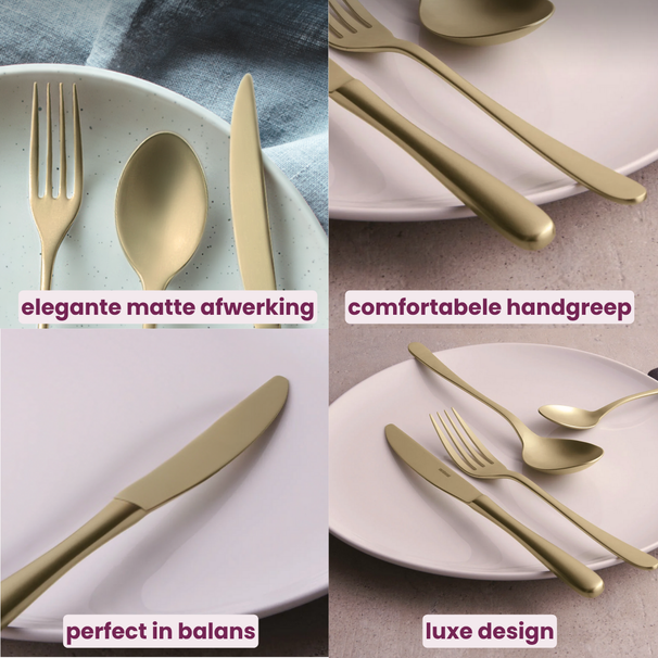 Sambonet Bestekset Taste - Antique Champagne - 36 delig / 6 personen