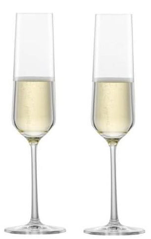 Zwiesel Glas Champagneglazen - Flutes - Pure - 215 ml - 2 stuks