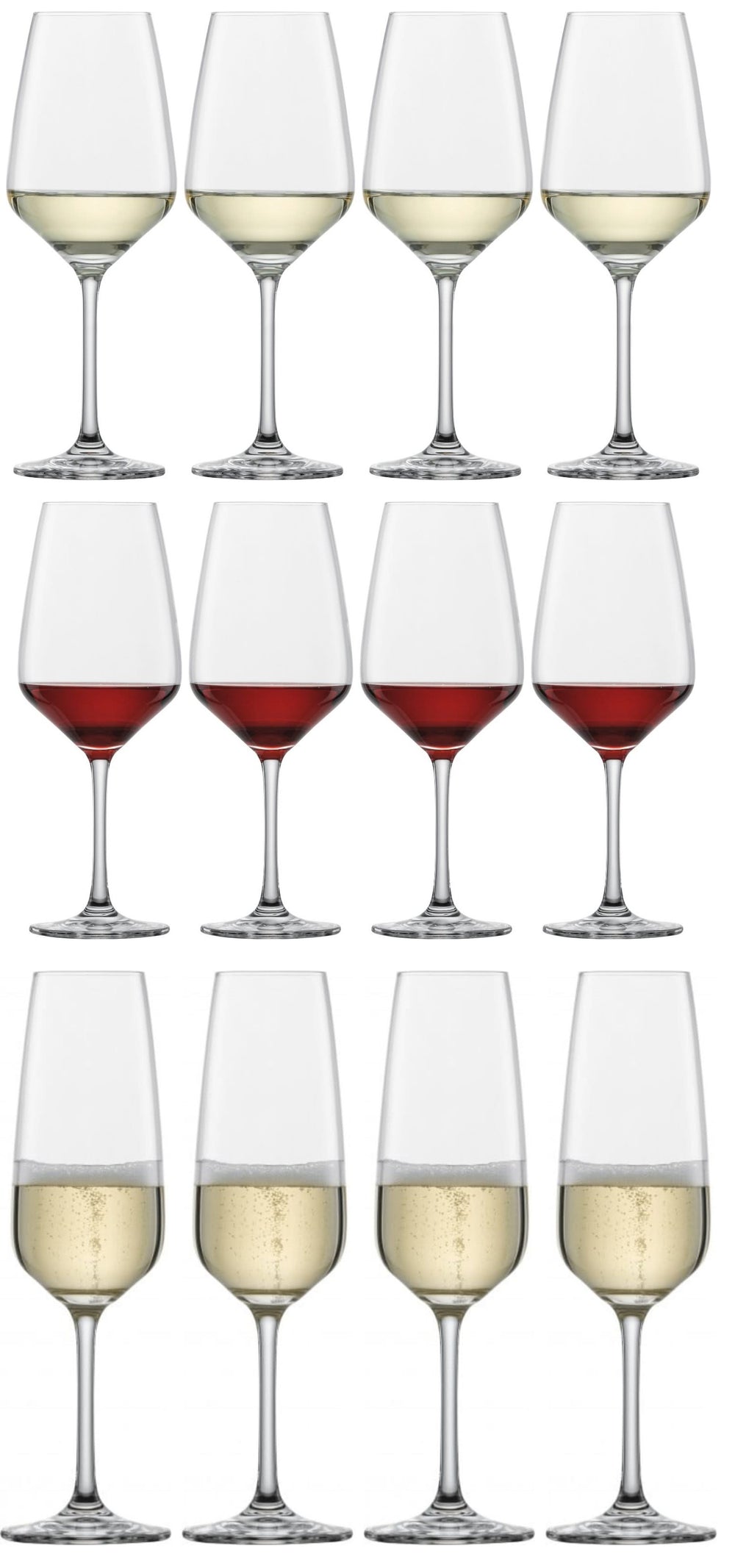 Schott Zwiesel Wijnglazenset Tulip 12-delig - Rode Wijnglazen, Witte Wijnglazen & Champagneglazen