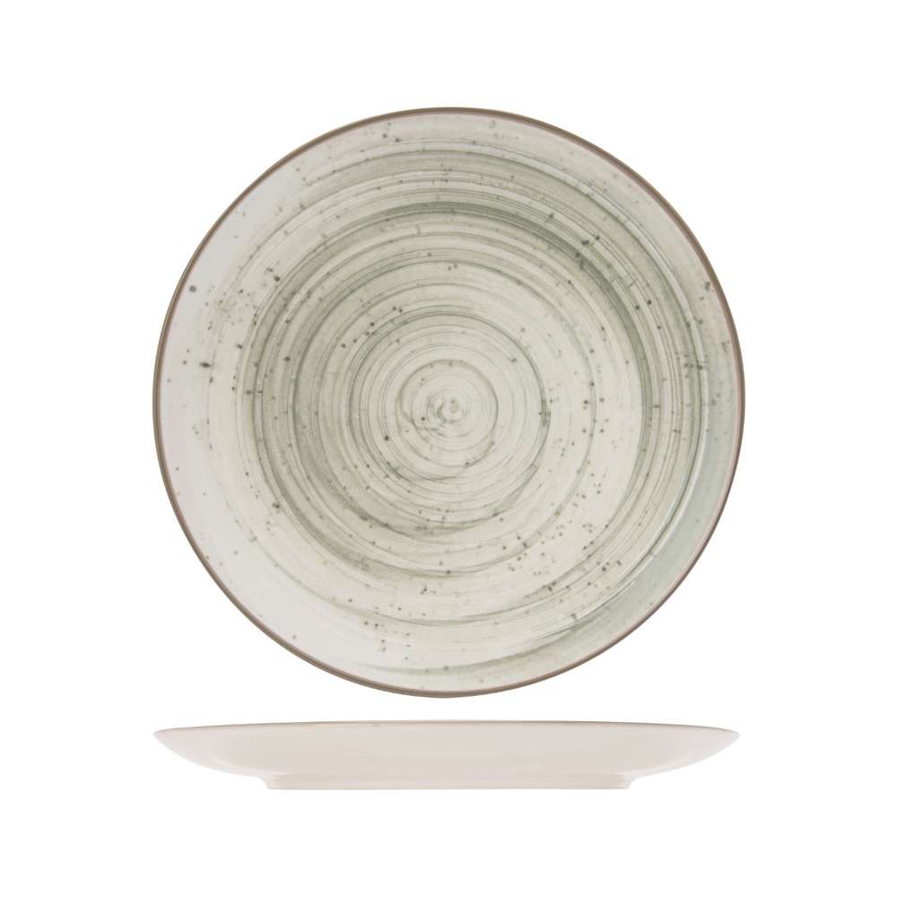 Cosy & Trendy Ontbijtborden / Dessertborden - Sintra Ivy Green ø 20 cm - 4 Stuks