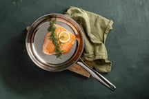 Sola Koekenpan Green Cooking+ Triply RVS ø 28 cm - geschikt voor alle warmtebronnen - zonder anti-aanbaklaag