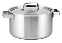 Sola Kookpan / Soeppan met deksel Ruby - Triply RVS ø 24 cm / 5.5 liter - geschikt voor alle warmtebronnen