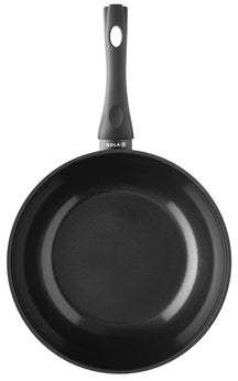 Sola Pannenset Stonehenge 2-Delig - Koekenpan ø 28 cm en Wokpan ø 28 cm - keramische anti-aanbaklaag