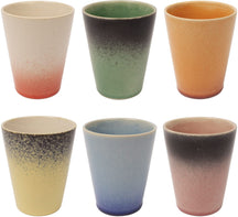 Studio Tavola Koffieset - Koffiekopjes & Cappuccinokopjes - Fire - 12 stuks