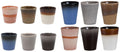 Studio Tavola Koffieset - Koffiekopjes & Cappuccinokopjes - Earth - 12 stuks