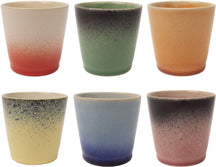 Studio Tavola Koffiekopjes / Senseo Kopjes - Fire - 200 ml - 6 stuks