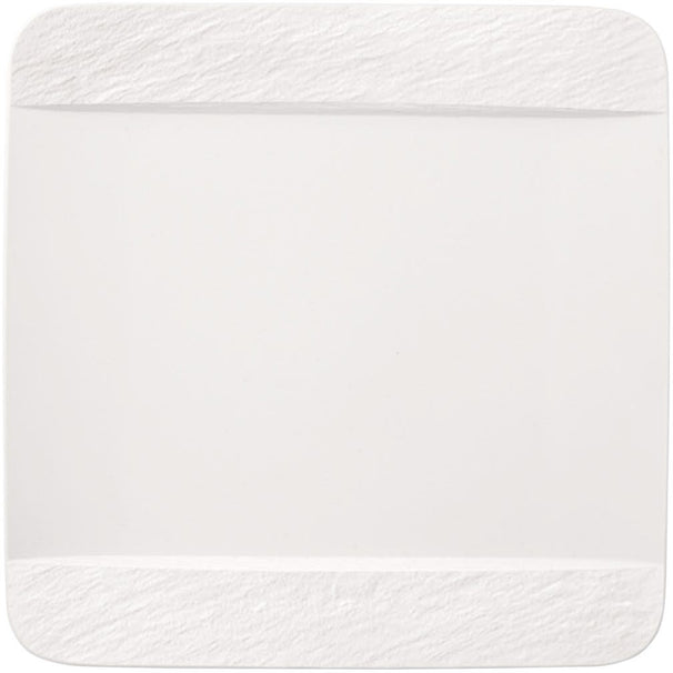 Villeroy & Boch Dinerbord Manufacture Rock - Wit - 28 x 28 cm