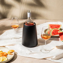 Vacu Vin Wijnset Elegant - Zwart - 5 delige set