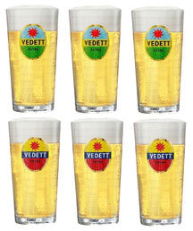 Vedett Bierglazen Extra - 250 ml - 6 stuks