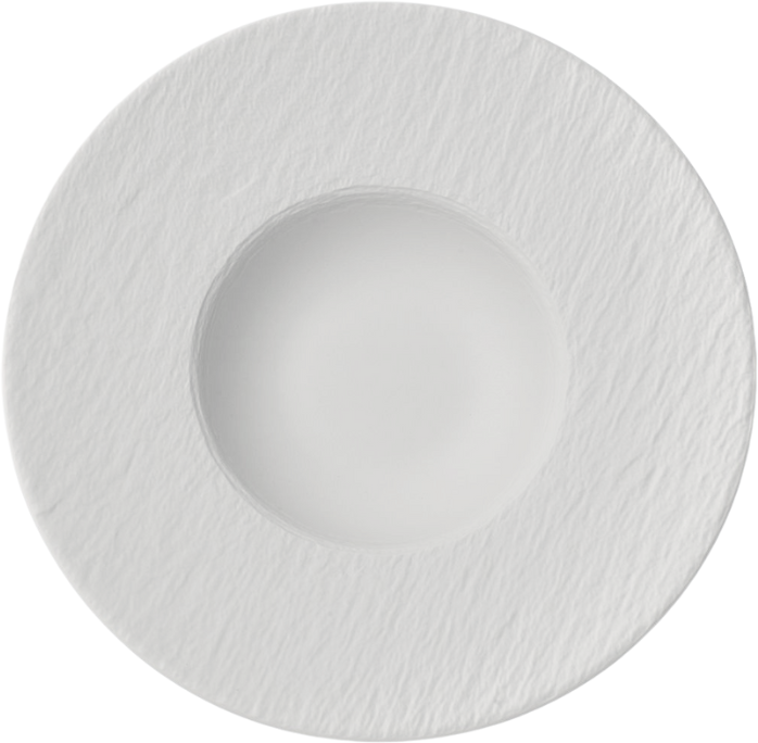 Villeroy & Boch Serviesset Manufacture Rock - Wit 12-delig / 4 personen - 4 dinerborden, 4 ontbijtborden & 4 pastaborden
