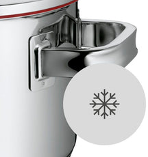 WMF Pannenset Function 4 - RVS - 5 Delig - Downdraft Geschikt - Kookpan ø 16, 20, 20 en 24 cm en Steelpan ø 16 cm