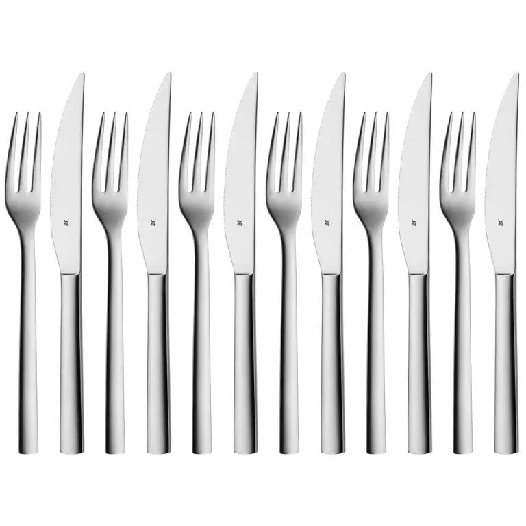 WMF Steakbestek Nuova - 12 delig / 6 personen