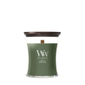 WoodWick Geurkaars Medium Frasier Fir - 11 cm / ø 10 cm - Geurkaars in Glas - Houten Lont