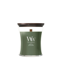 WoodWick Geurkaars Medium Frasier Fir - 11 cm / ø 10 cm - Geurkaars in Glas - Houten Lont