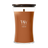 WoodWick Geurkaars Large Saffron Smoke - 18 cm / ø 10 cm - Geurkaars in Glas - Houten Lont