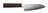 Yaxell Santokumes Hana 12.5 cm - 3 laags RVS - donkerbruin Pakkahouten heft