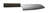 Yaxell Santokumes Hana 16.5 cm - 3 laags RVS - donkerbruin Pakkahouten heft