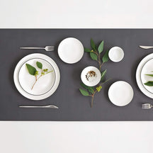 ASA Selection Diepe Borden / Pastaborden A Table Ligne Noire ø 22 cm - 4 Stuks