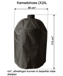Keij Kamado BBQ Legend XL Matt Black - 23 inch