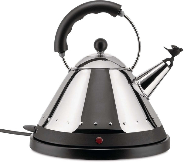Alessi Waterkoker MG32 RVS / Zwart - 1.5 liter - 2000 W - Michael Graves - MG32 B