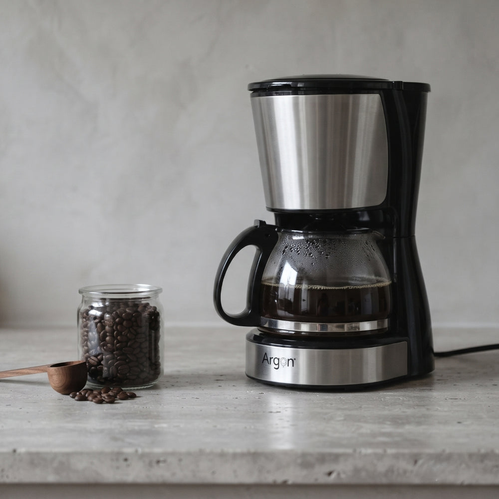 Argon Filter-koffiezetapparaat met Glazen Kan - 6 Koppen - 750 ml