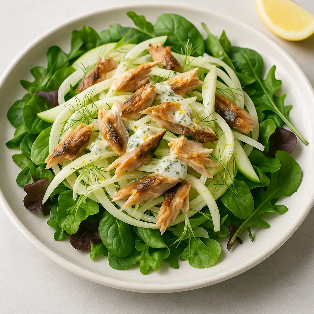 Een frisse salade met een Nordische twist!