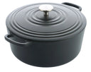 BK Braadpan Bourgogne Earl Grey Gietijzer ø 28 cm / 6.7 Liter - geëmailleerde anti-aanbaklaag