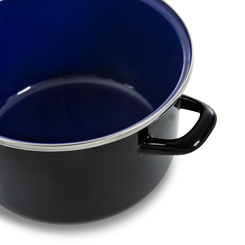 BK Braadpan Fortalit Emaille Zwart ø 20 cm / 1.4 Liter - detail 1