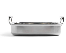 BK Braadslede / Ovenschaal Superior Tri-Ply RVS 30 x 24 cm / 4.7 Liter - zijaanzicht
