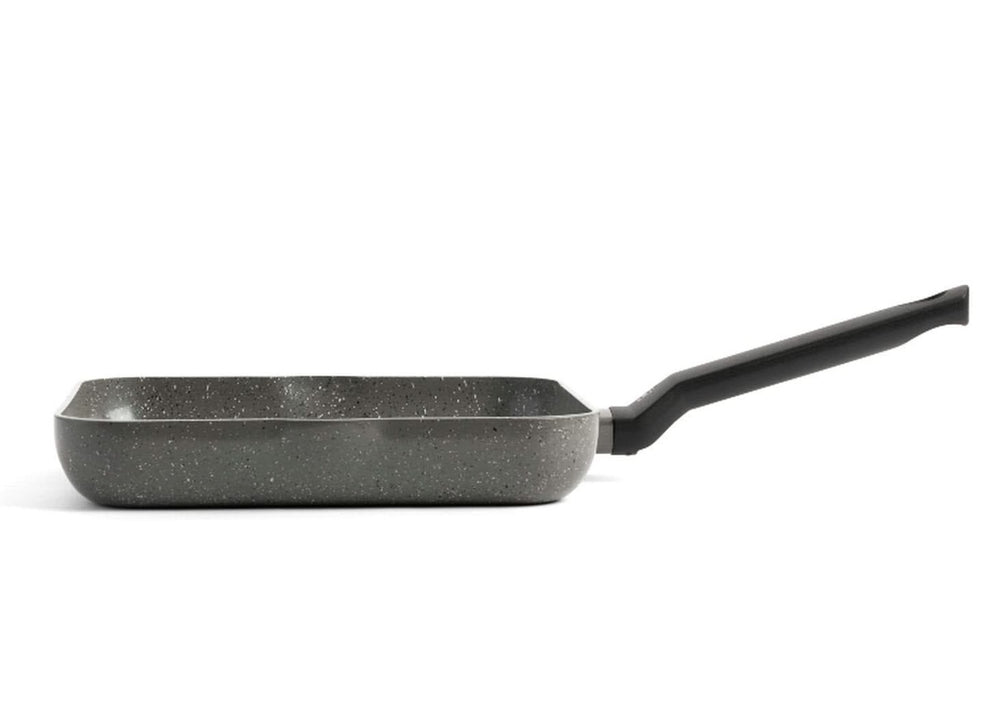 BK Grillpan Granite 26 x 26 cm - zijaanzicht