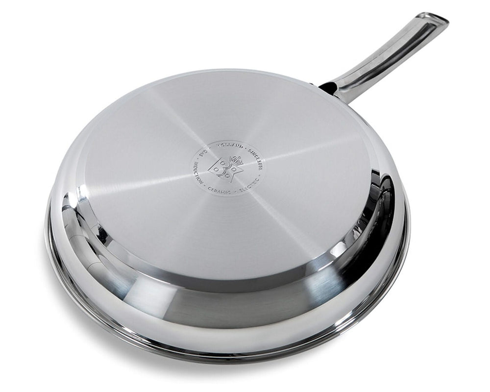 BK Koekenpan Bright RVS ø 24 cm - onderaanzicht