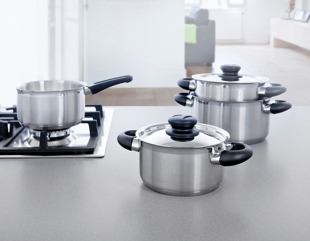 BK Kookpan Karaat+ RVS ø 16 cm / 1.5 Liter - sfeerbeeld 1