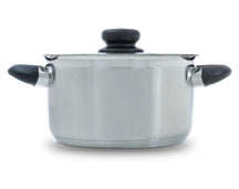 BK Kookpan Karaat+ RVS ø 18 cm / 2.1 Liter - bovenaanzicht
