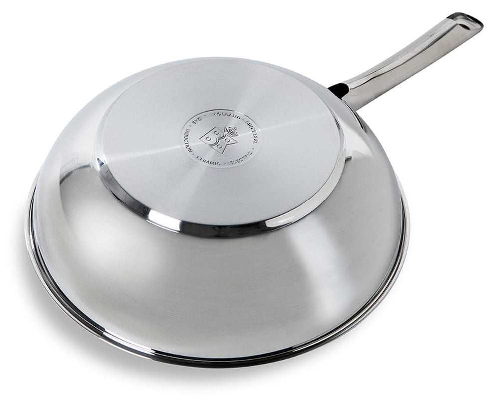 BK Wokpan Bright RVS ø 28 cm / 3.7 Liter - onderaanzicht