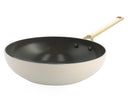 BK Wokpan Sublime Cream White ø 28 cm - keramische anti-aanbaklaag