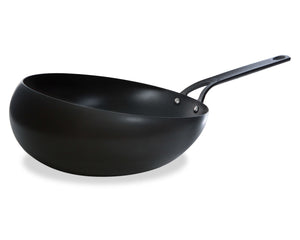 BK Wokpan Wokarang Black Steel Plaatstaal ø 30 cm / 2.6 Liter