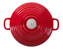 BK Braadpan Bourgogne Chili Red Gietijzer ø 28 cm / 6.7 liter - geëmailleerde anti-aanbaklaag