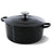 BK Braadpan Bourgogne Jet Black Gietijzer ø 26 cm / 5.3 Liter - geëmailleerde anti-aanbaklaag