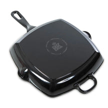 BK Grillpan Bourgogne Jet Black Gietijzer 26 x 26 cm - geëmailleerde anti-aanbaklaag