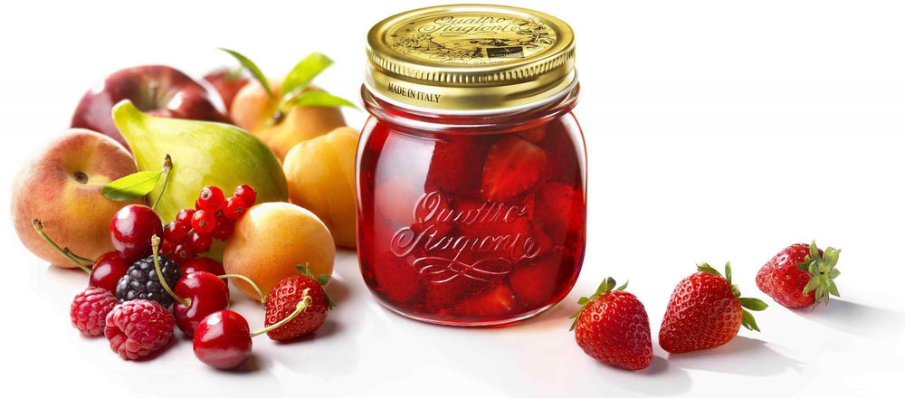 Bormioli Rocco Mason Jar / Weckpot Quattro Stagioni - ø 9 cm / 500 ml - 4 stuks
