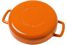 Combekk Koekenpan Skillet met 2 grepen Gietijzer Orange ø 24 cm - onderaanzicht