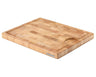 Continenta Houten Snijplank met Sapgeul - Kopshout - 37 x 29 cm