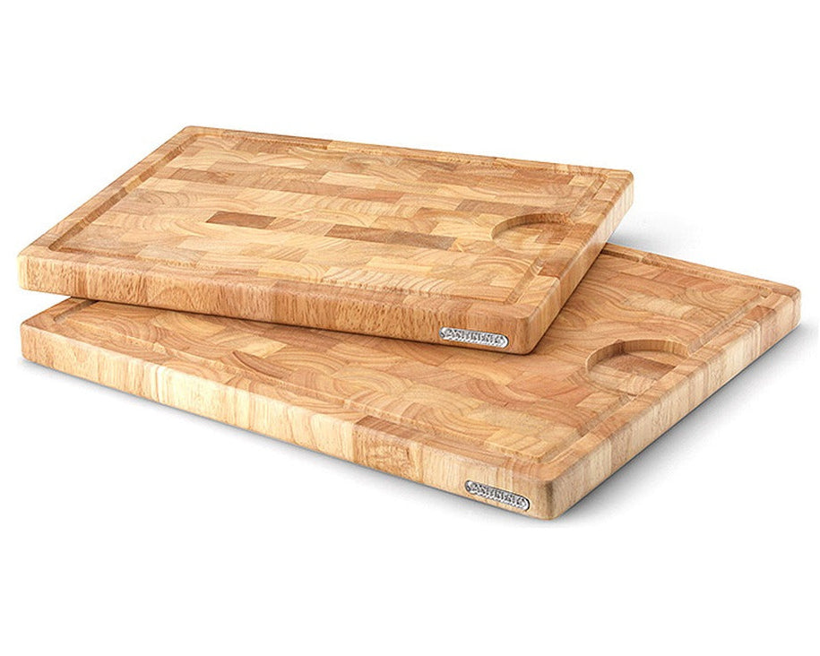 Continenta Houten Snijplank met Sapgeul - Kopshout - 37 x 29 cm - verschillende formaten