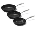 CP Koekenpannenset Signature Zwart 3-delig - ø 20, 24 & 28 cm - keramische anti-aanbaklaag