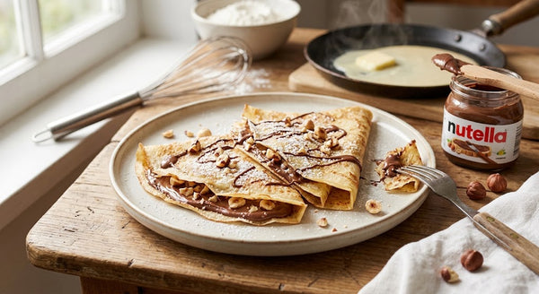 Crêpes met Nutella