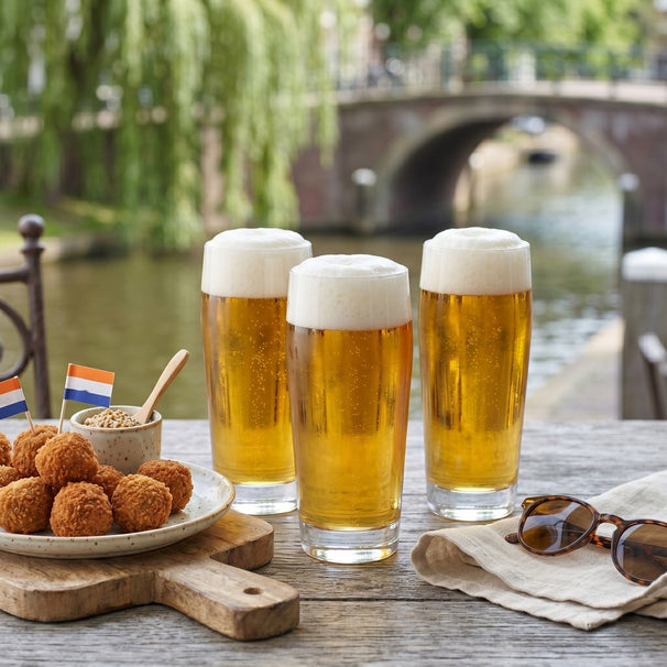 Cookinglife Duitse Bierglazen Willybecher 330 ml - 6 stuks